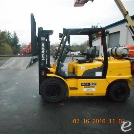2016 Hyundai 40L-7A LP Gas Forklift - 123Forklift
