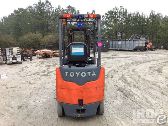 2015 Toyota 8FBCU25 Electric Forklift - 123Forklift