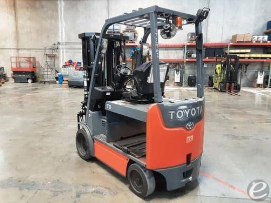2017 Toyota 8FBCHU25 Electric Forklift - 123Forklift