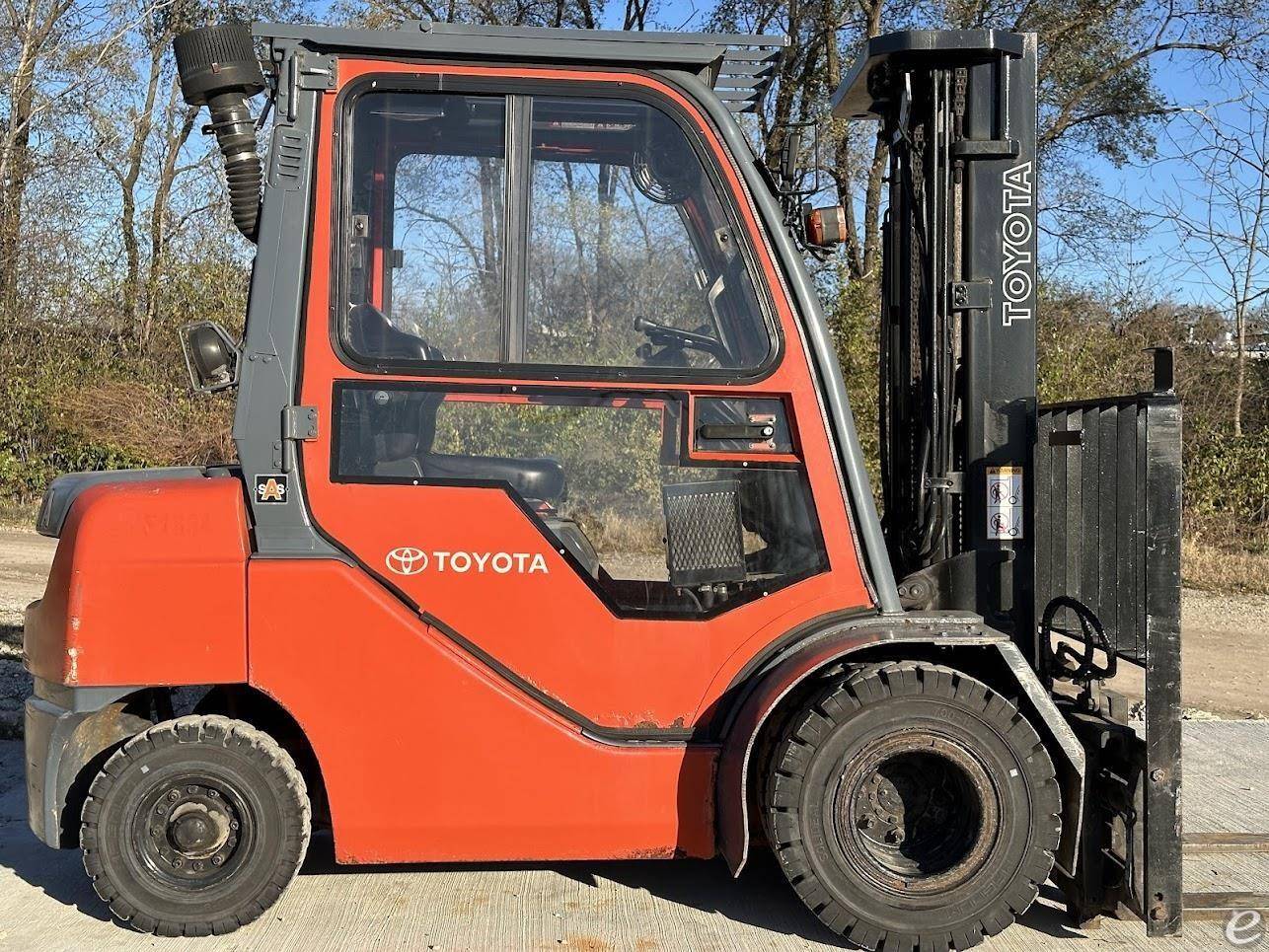 2013 Toyota 8FDU25 Diesel Forklift