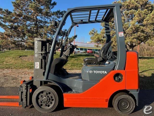 2016 Toyota 8FGCU25 Gasoline Forklift - 123Forklift