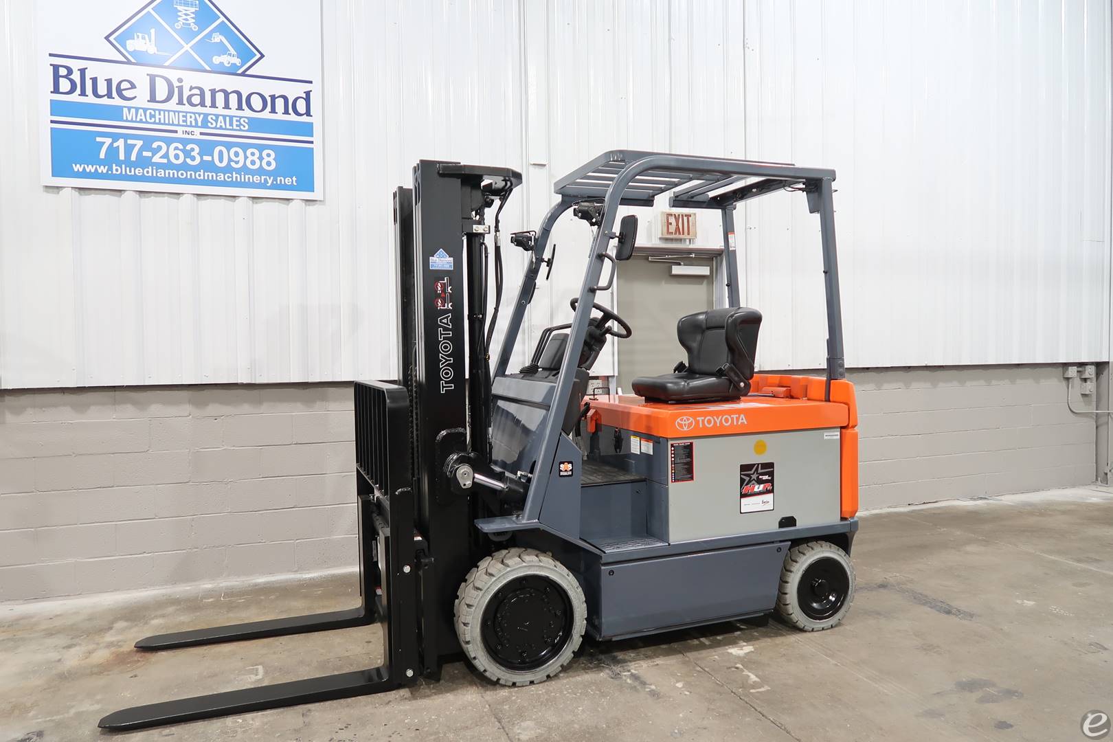 2018 Toyota 7FBCU35 Electric Forkli...