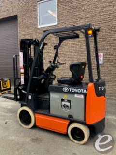 2017 Toyota 8FBCU25 Electric Forklift - 123Forklift