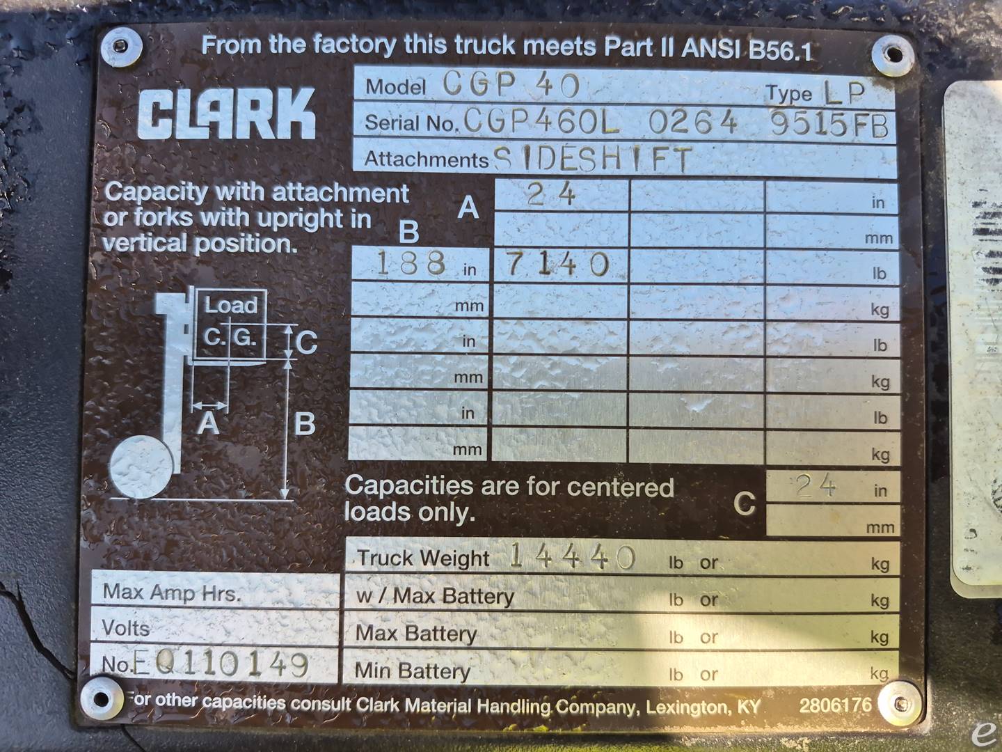 Clark CGP40