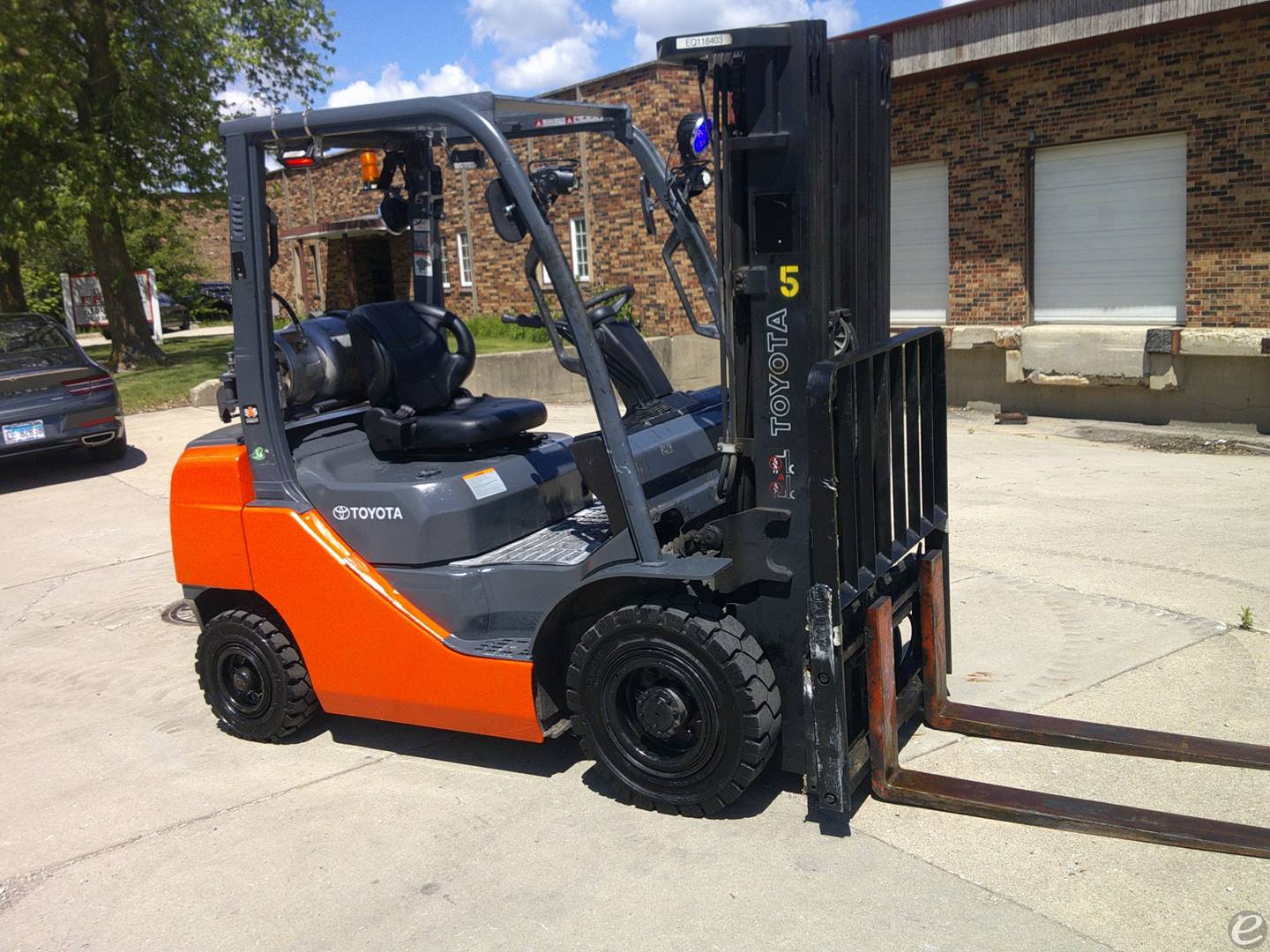 2015 Toyota 8FGU25 LP Gas Forklift - 123Forklift
