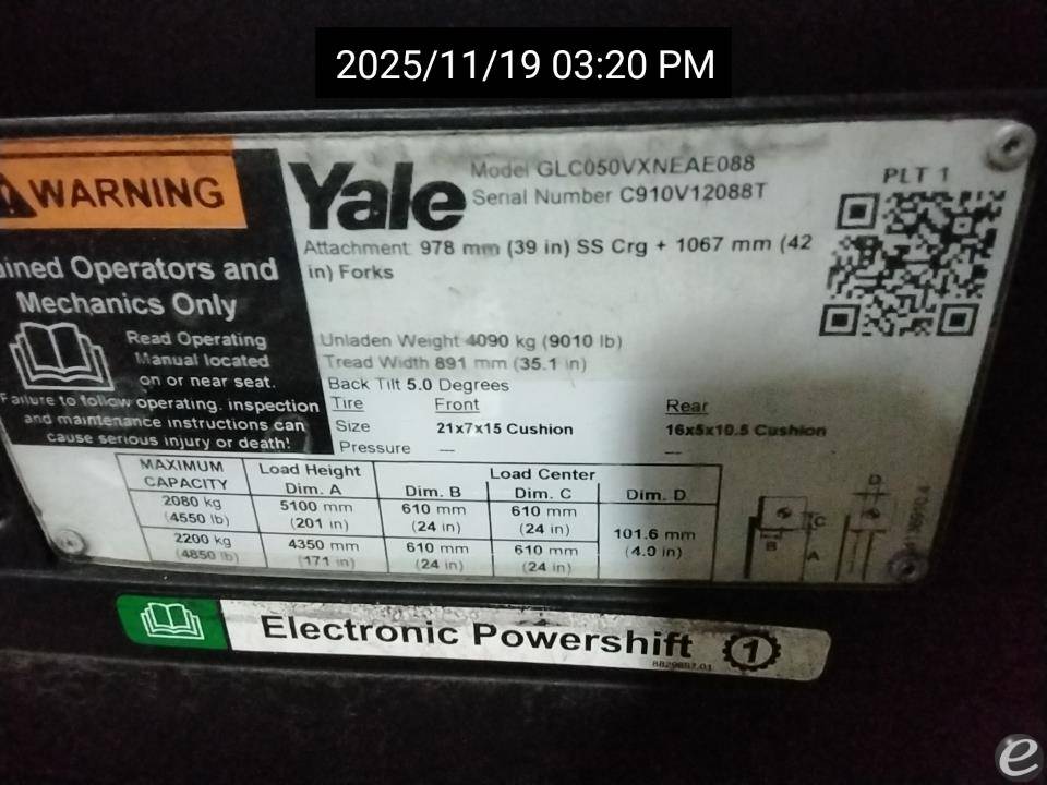 2019 Yale GC050VX