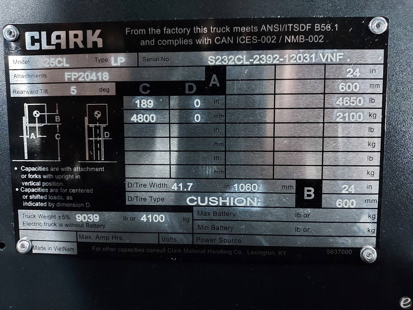 2024 Clark S25C