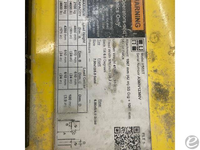 2021 Hyster H50XT LP Gas Forklift - 123Forklift