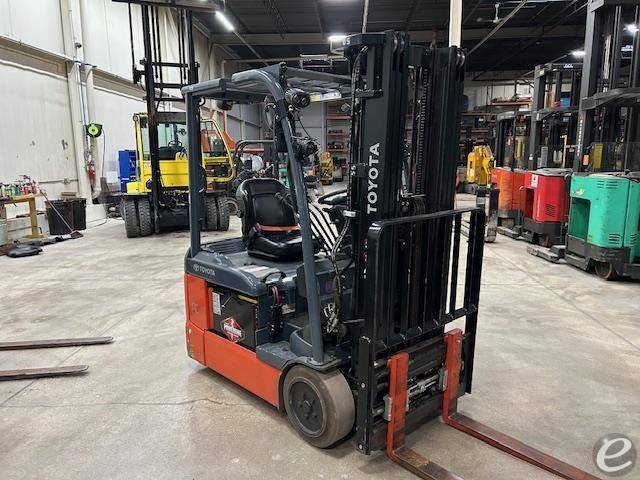 2019 Toyota 8FBE15U Electric Forklift - 123Forklift