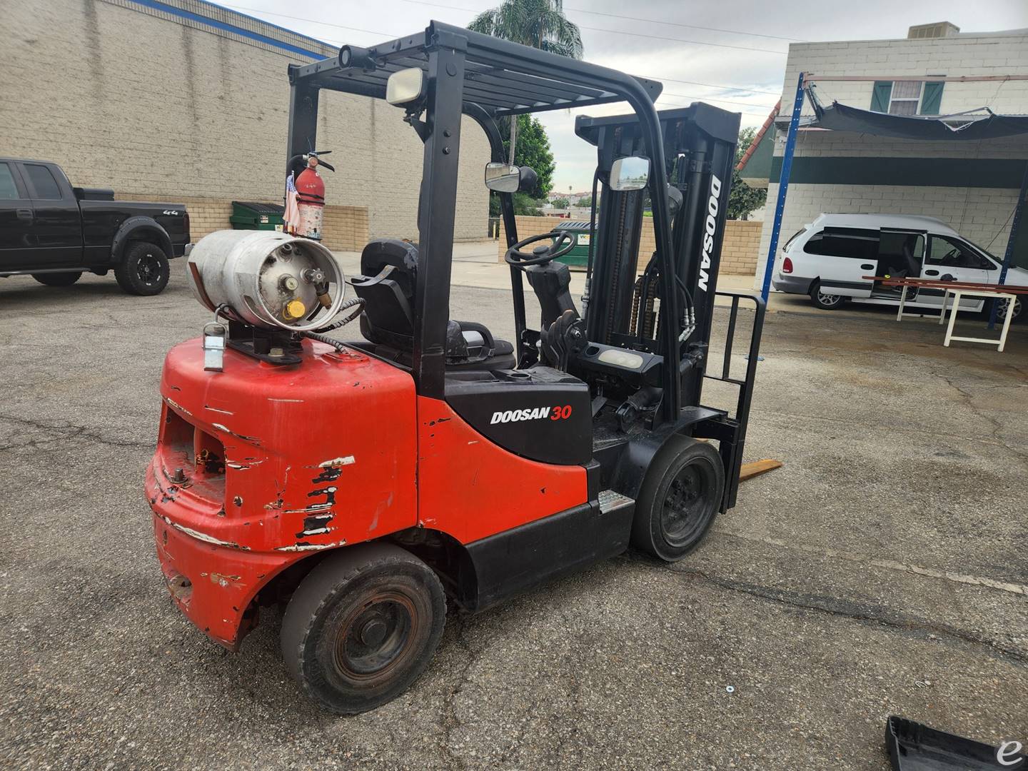 2014 Doosan G30E-5 LP Gas Forklift