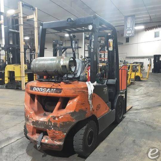 2017 Doosan G25N-7 LP Gas Forklift - 123Forklift
