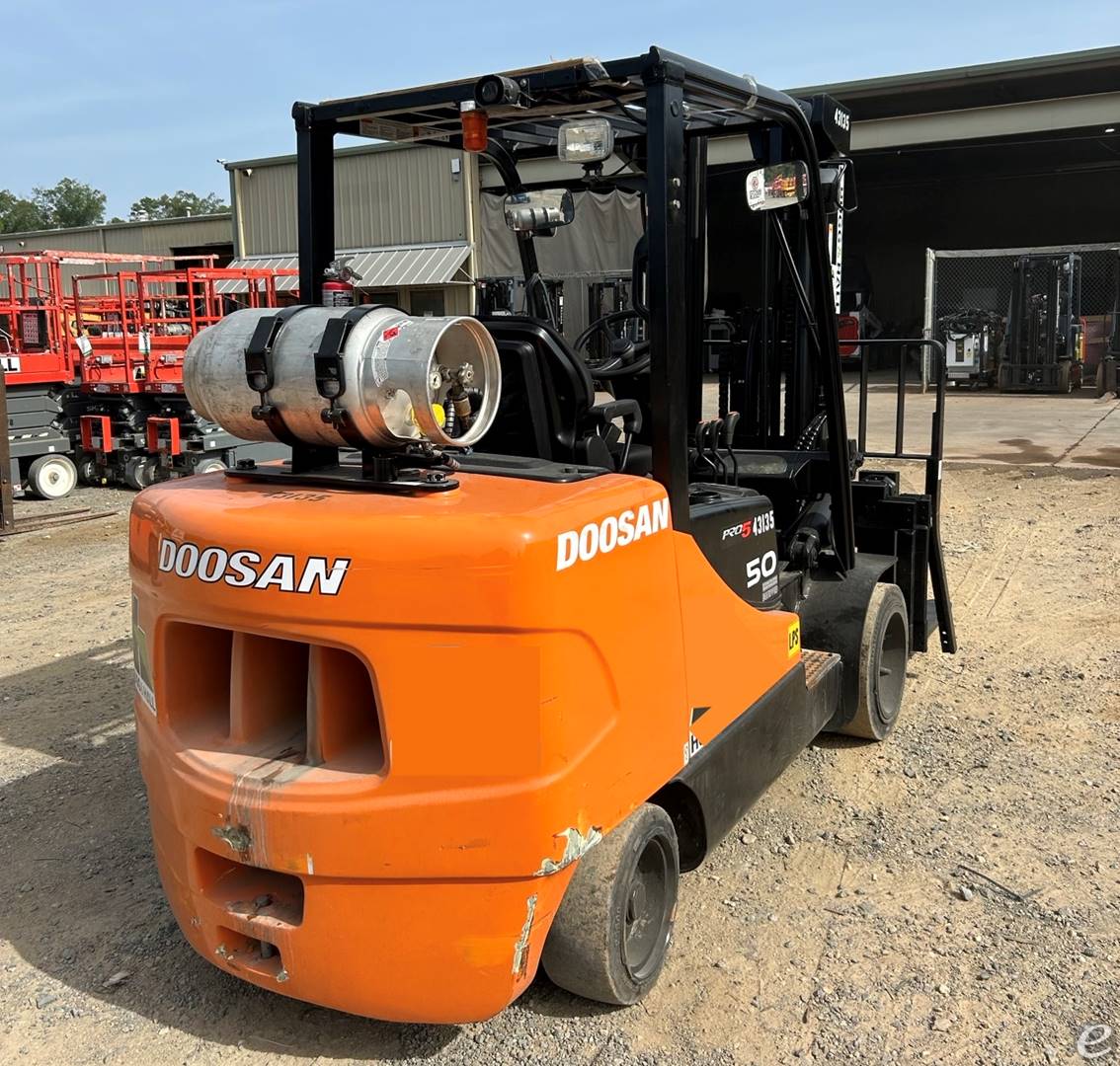 2015 Doosan GC50C-5 LP Gas Forklift - 123Forklift