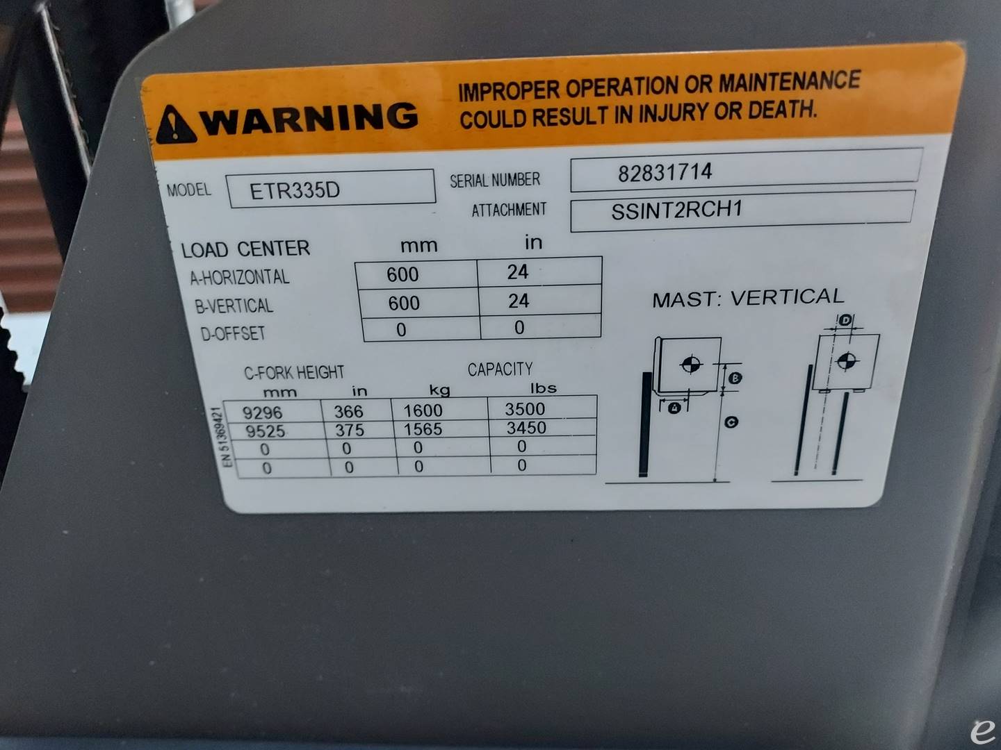 2024 Jungheinrich ETR335