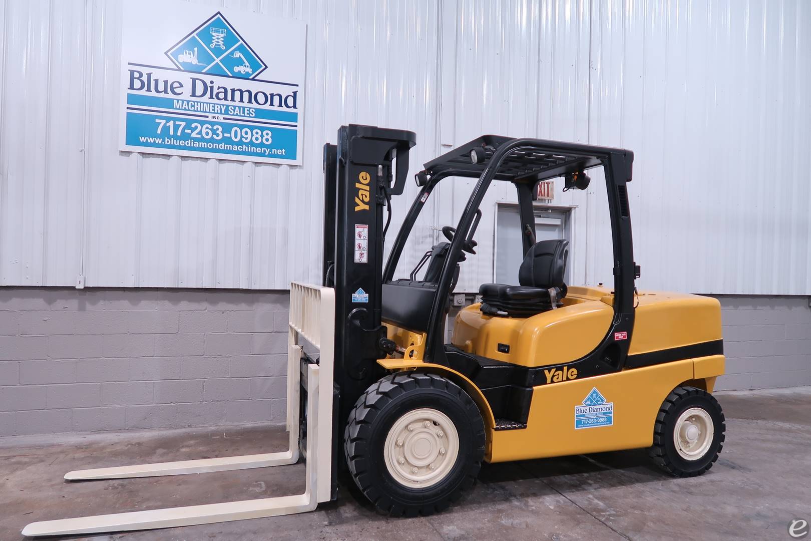 2010 Yale GDP100VX Diesel Forklift