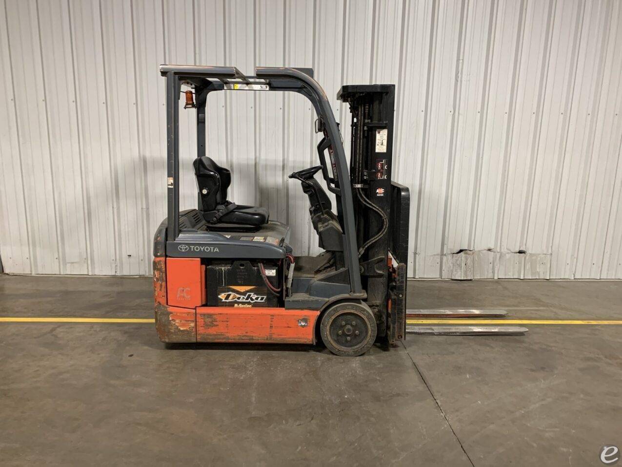 2017 Toyota 8FBE15U Electric Forklift - 123Forklift