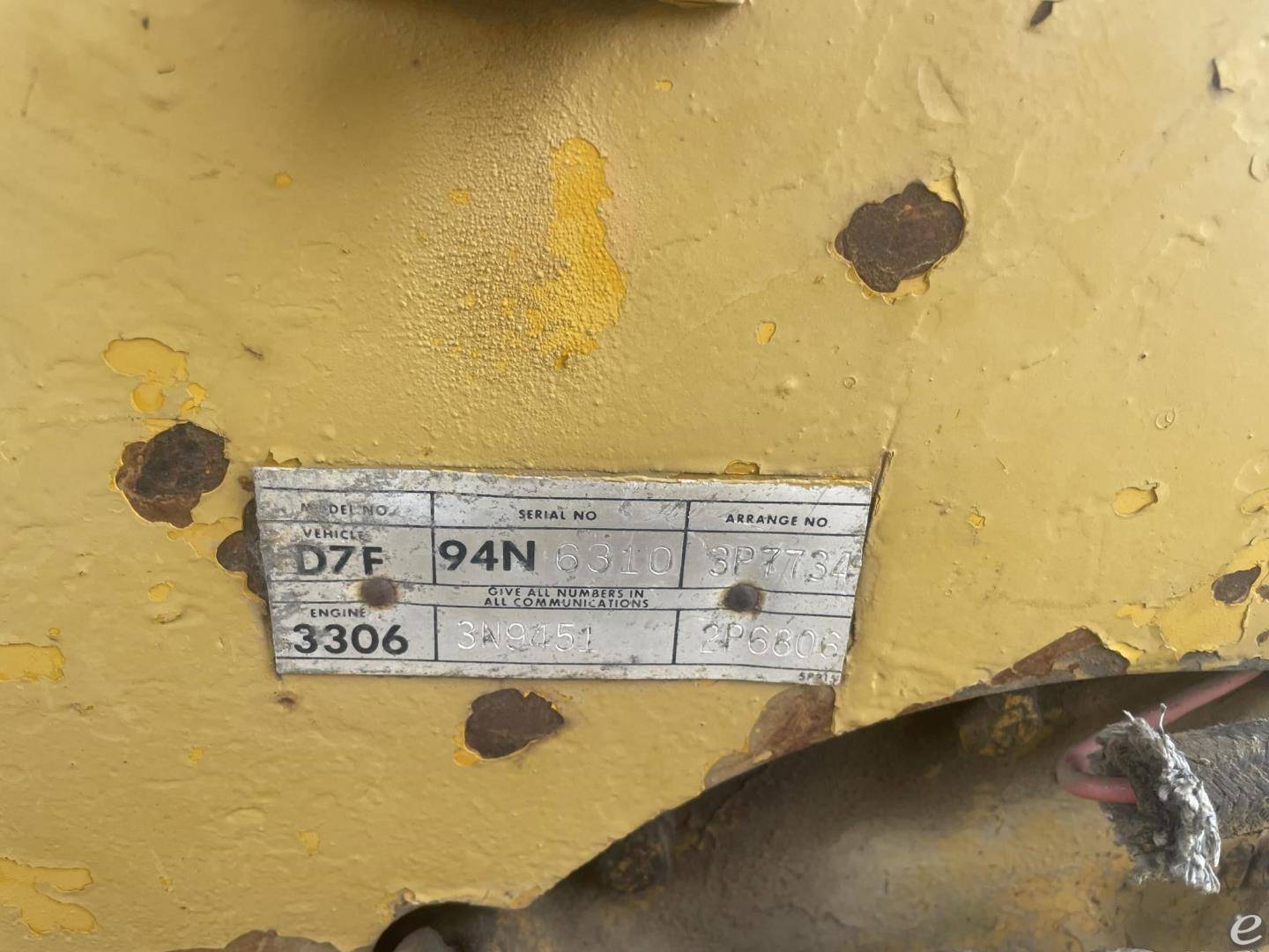 1973 Cat D7F