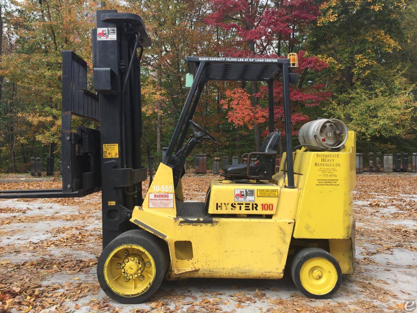Hyster S100XLS (Short Wheel Base)