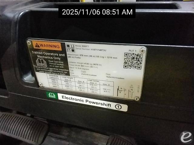 2020 Hyster S50FT