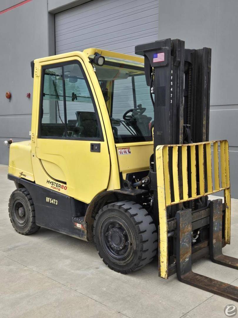 2016 Hyster H80FT Diesel Forklift - 123Forklift