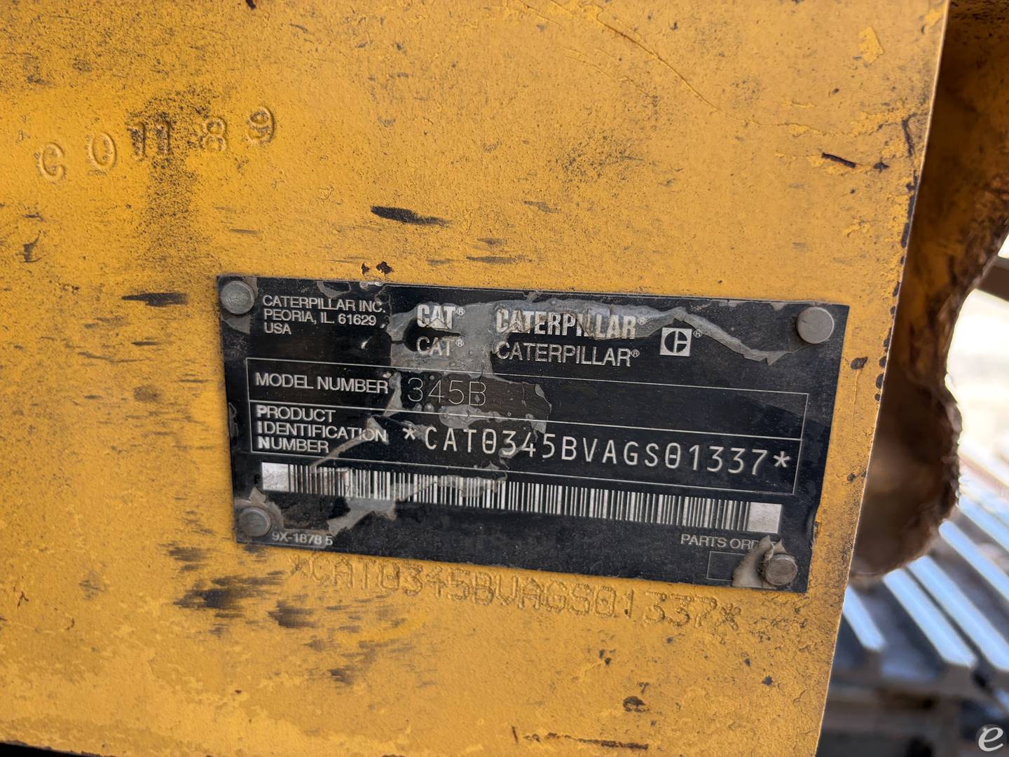 2002 Cat 345bl