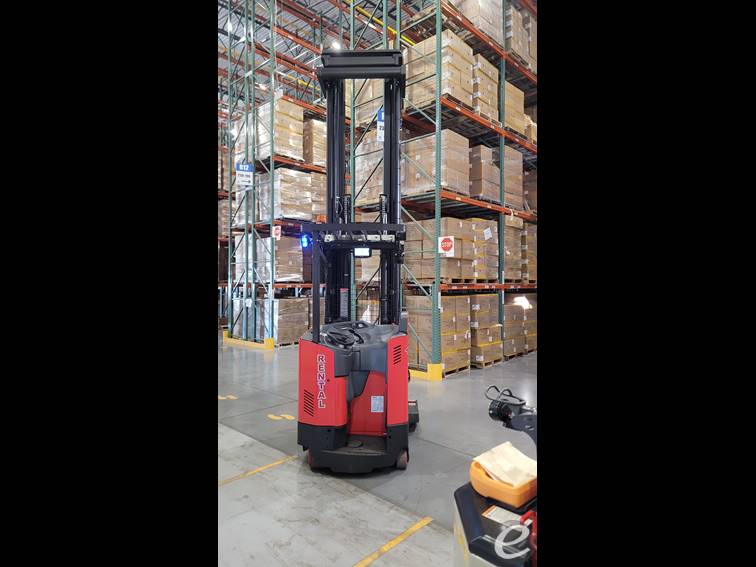 752 R45tt 2025 Electric Raymond Electric Narrow Aisle Single Reach | Eliftruck
