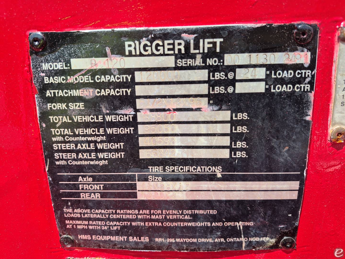 Rigger Lift R120