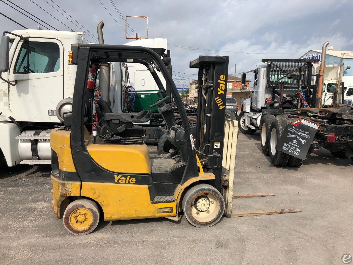 2012 Yale GLC040VX LP Gas Forklift - 123Forklift