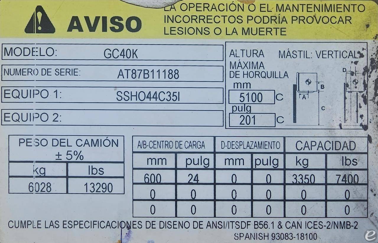 Cat GC40K