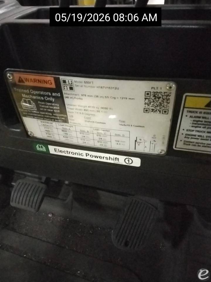 2020 Hyster S50FT