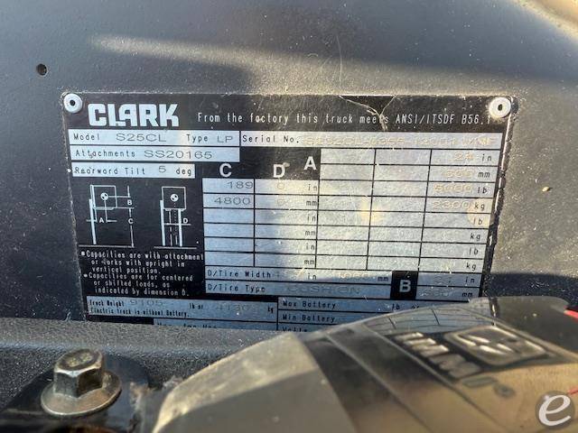2021 Clark S25CL