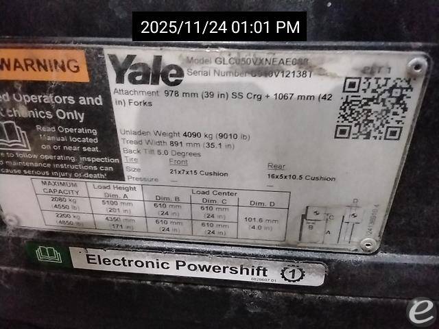 2019 Yale GC050VX