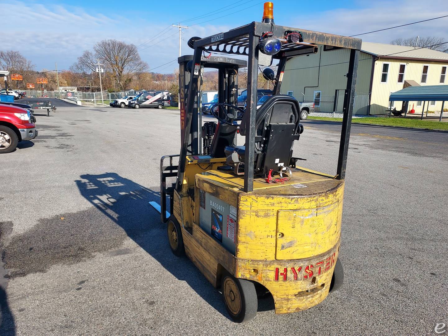 1991 Hyster E40XL-27 Electric Forklift - 123Forklift