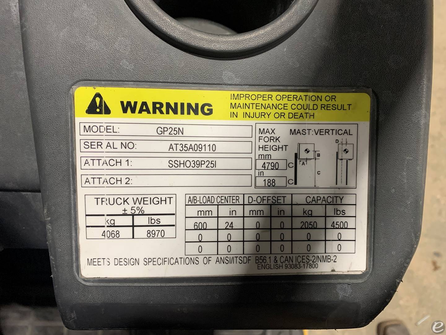 2020 Cat                                       GP25N5 LP Gas Forklift - 123Forklift
