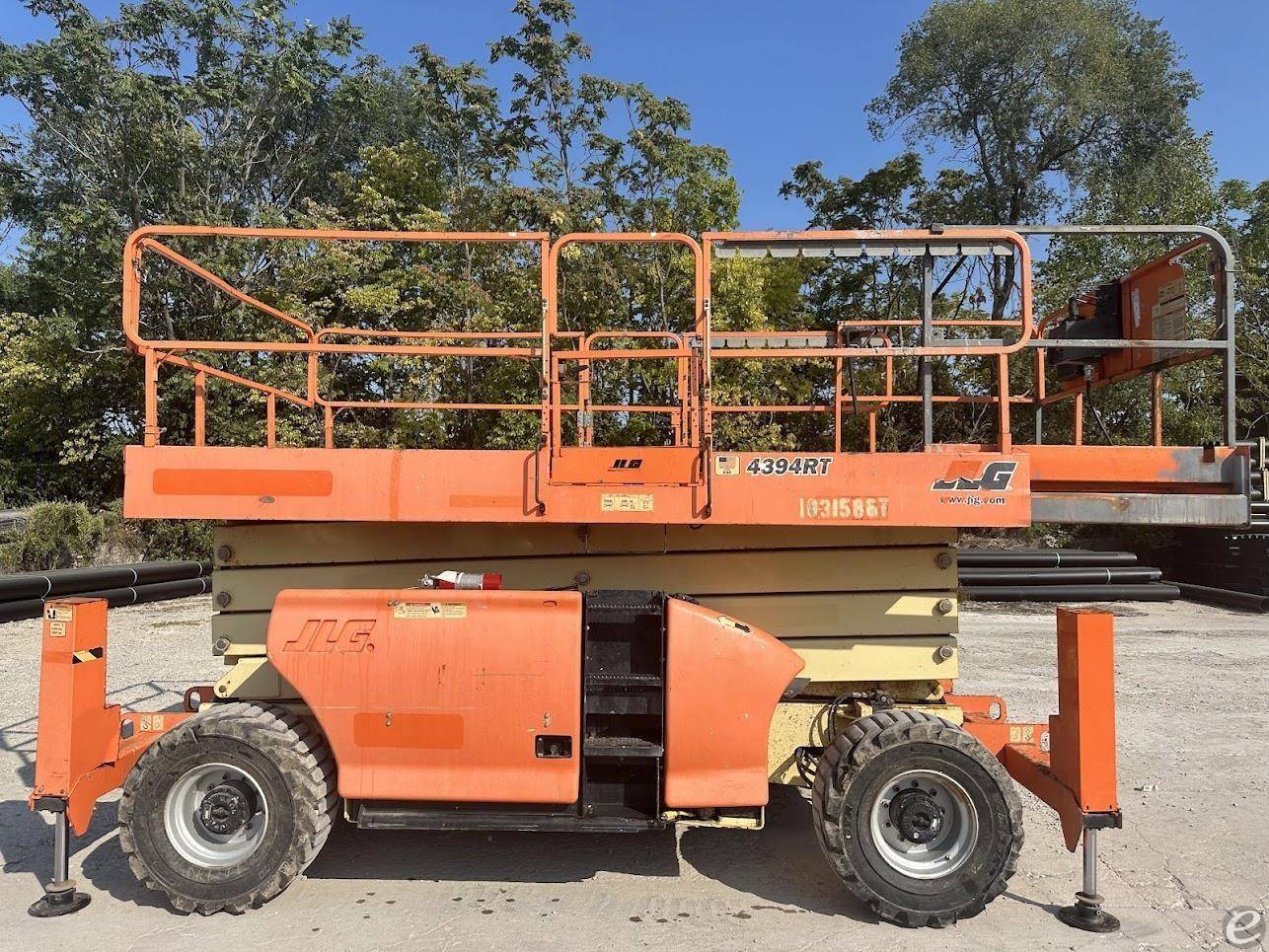 2014 JLG 4394RT Diesel Scissor Lift - 123Forklift