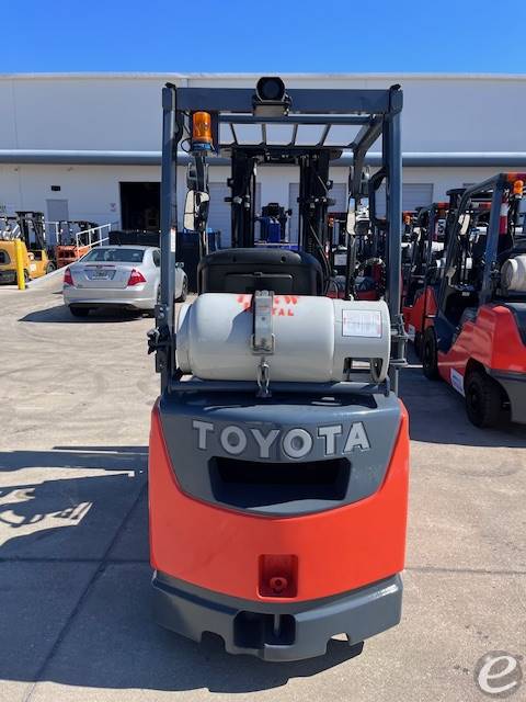 2017 Toyota 8FGCU15 Cushion Tire Forklift - 123Forklift