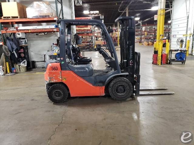 2018 Toyota 8FGU20 LP Gas Forklift - 123Forklift
