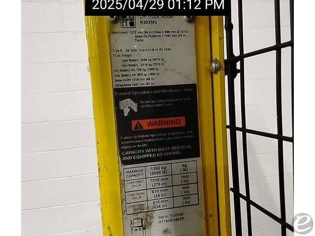 2016 Hyster R30XM3
