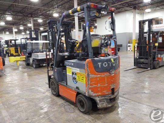 2015 Toyota 8FBCU25 Electric Forklift - 123Forklift