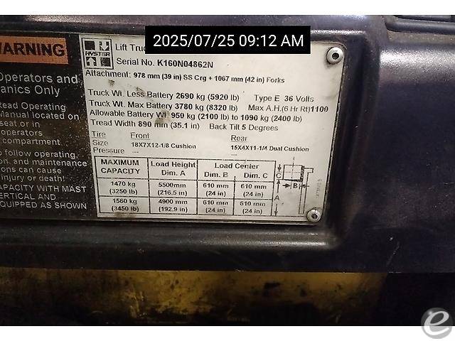 2015 Hyster J35XNT