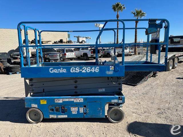 2014 Genie gs-2646 Electric Scissor Lift - 123Forklift