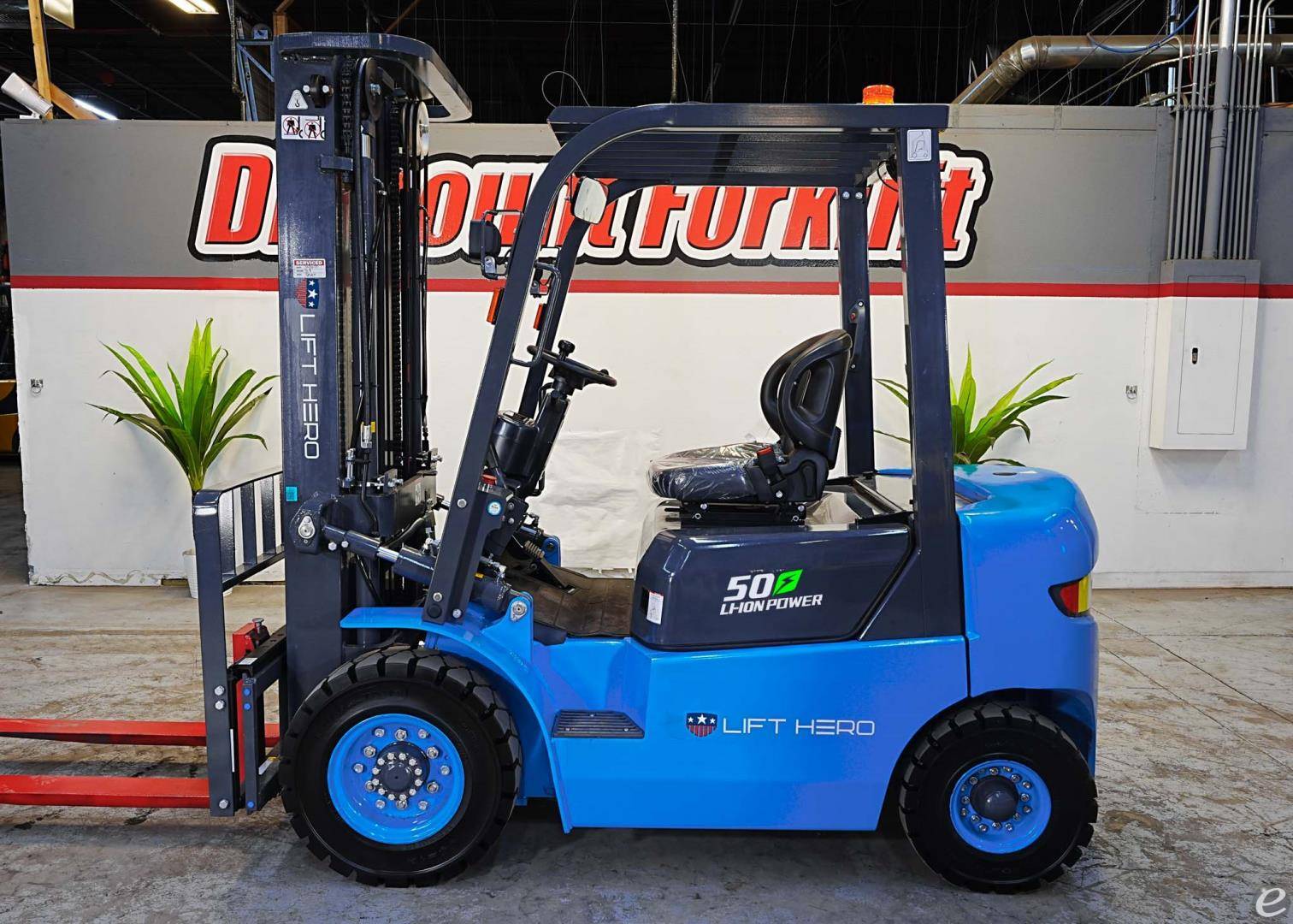 2023 Electric Lift Hero CPD25 Pneumatic Tire 4 Wheel Sit Down