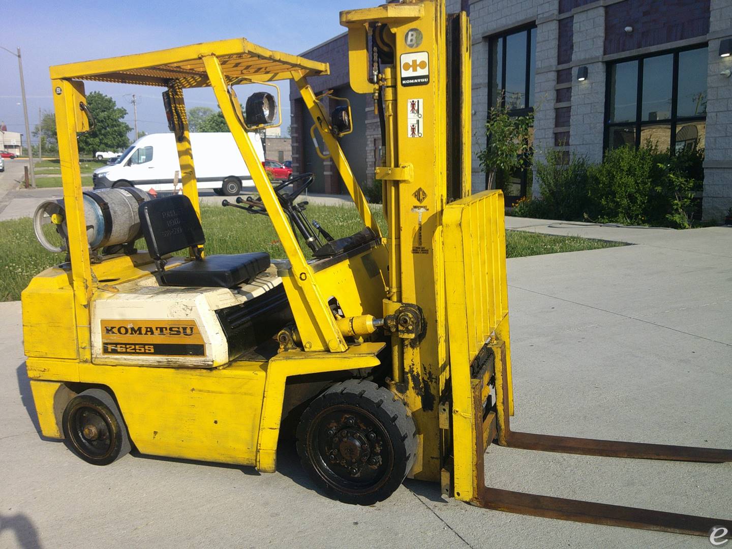 1990 Komatsu FG25S-4 LP Gas Forklift - 123Forklift