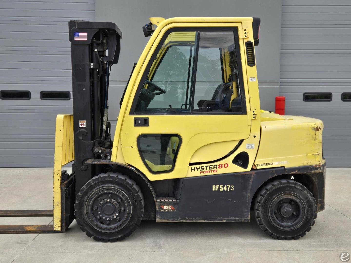 2016 Hyster H80FT Diesel Forklift