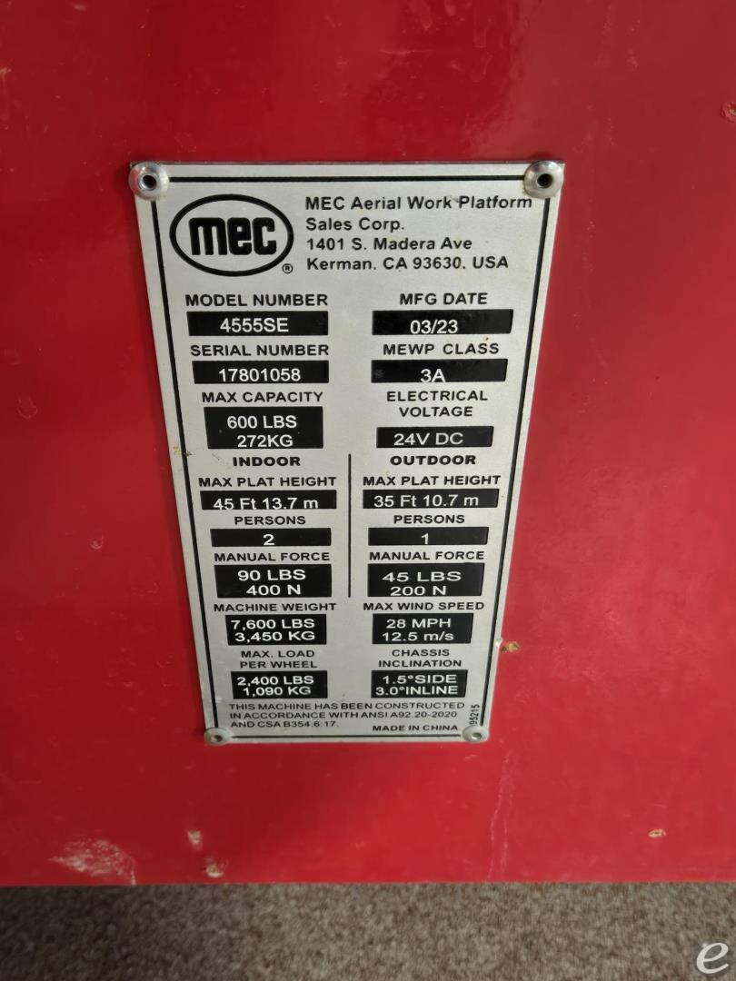 2023 MEC 4555SE