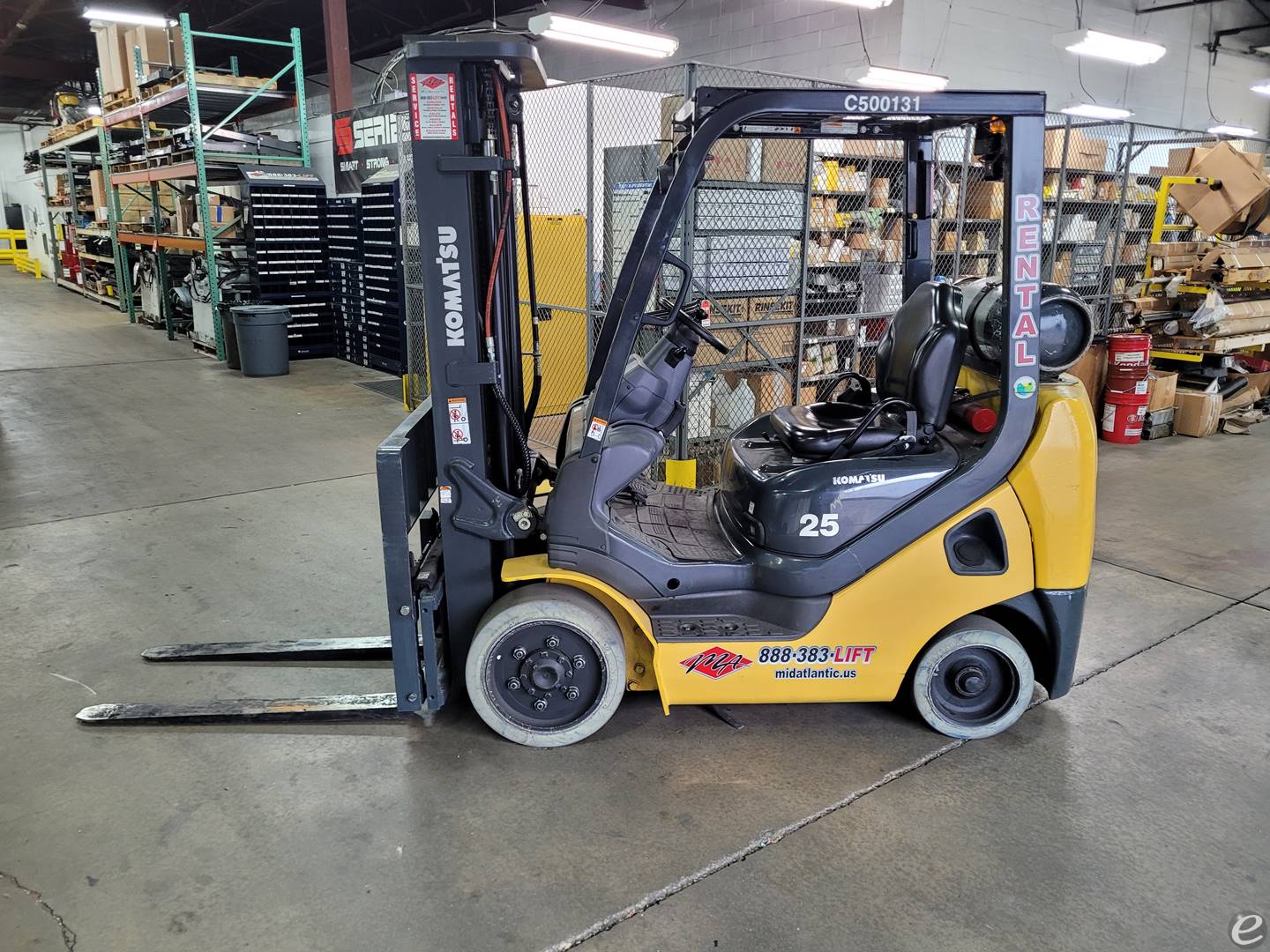 2015 Komatsu FG25ST-16 LP Gas Forklift - 123Forklift