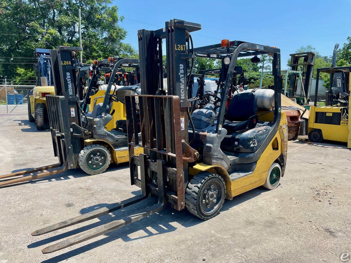 2011 Komatsu FG25ST-16 LP Gas Forkl...