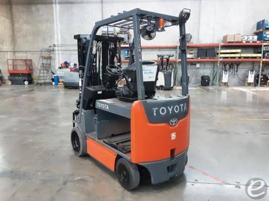 2017 Toyota 8FBCHU25 Electric Forklift - 123Forklift