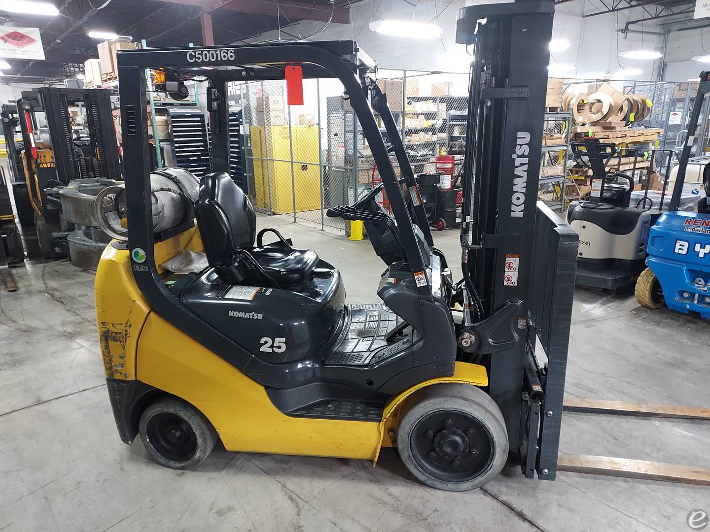2015 Komatsu FG25ST-16 LP Gas Forklift - 123Forklift