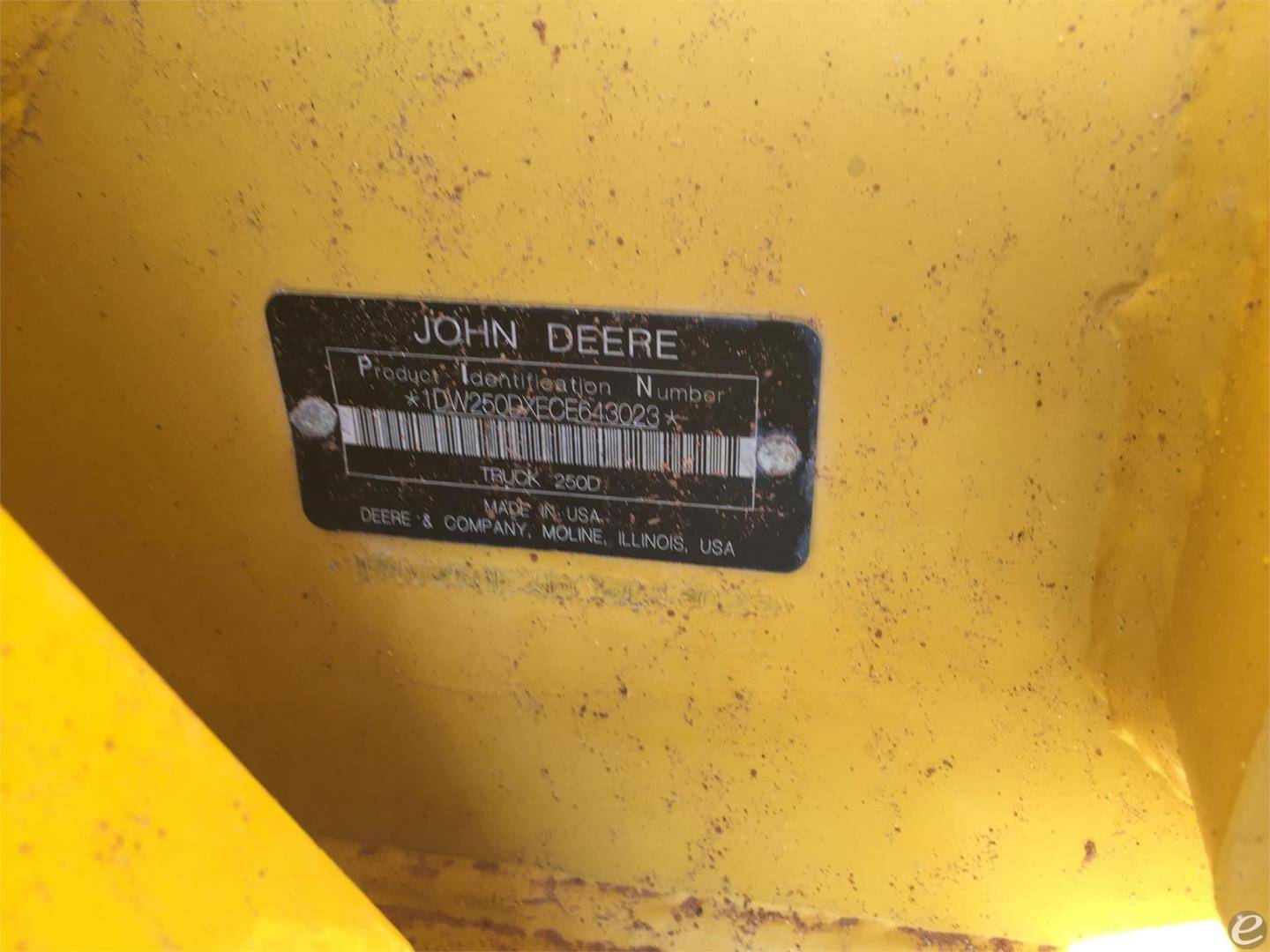 2012 John Deere 250D II
