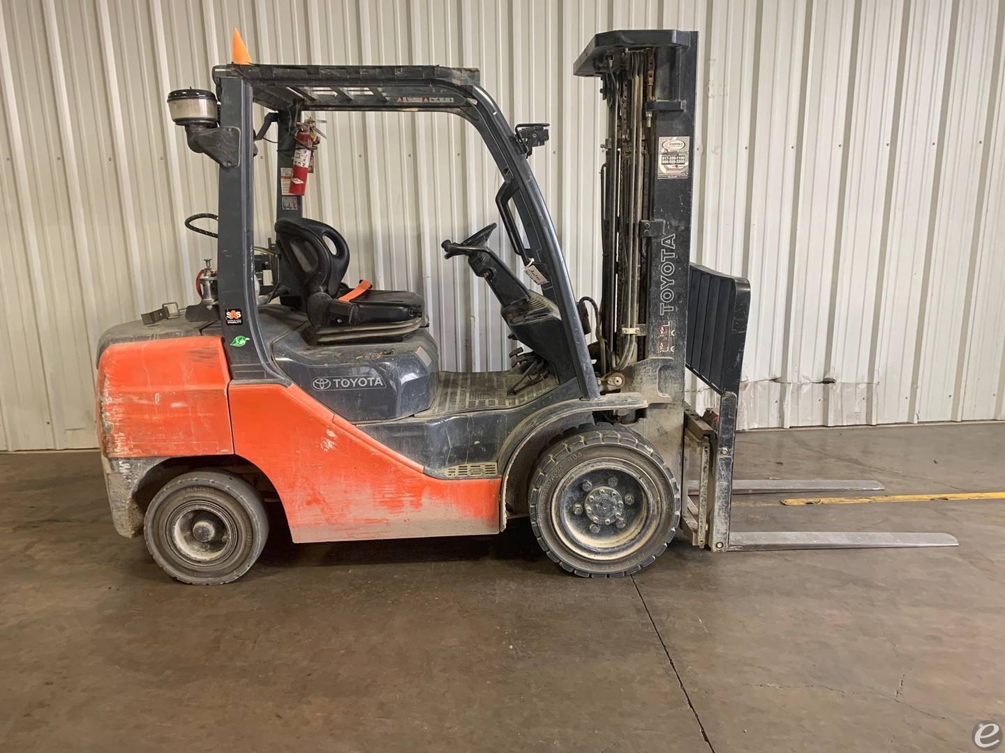 2018 Toyota 8FGU30 LP Gas Forklift